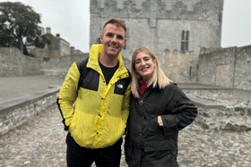 Barry Murphy and Doireann Ní Ghlacáin
