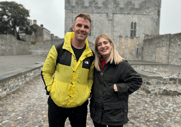 Barry Murphy and Doireann Ní Ghlacáin