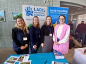 Laois Partnership staff Cassia O’Neill, Eimear Kelly, Orla Brennan, and Shauna Williams.