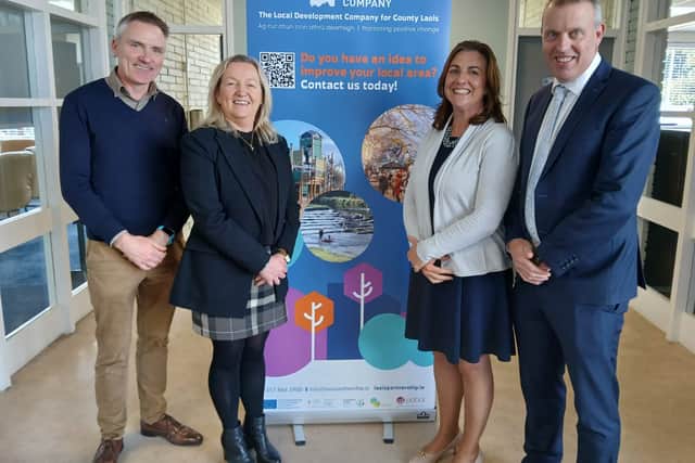 The development company says Rathdowney is one of the many communities across Laois where it has worked with groups to improve the quality of life. MORE BELOW PICTURE.