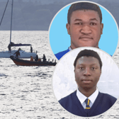 Emmanuel Familola (top) and Matt Sibanda (bottom) lost their lives in a tragic incident in Lough Swilly. (North West Newspix)