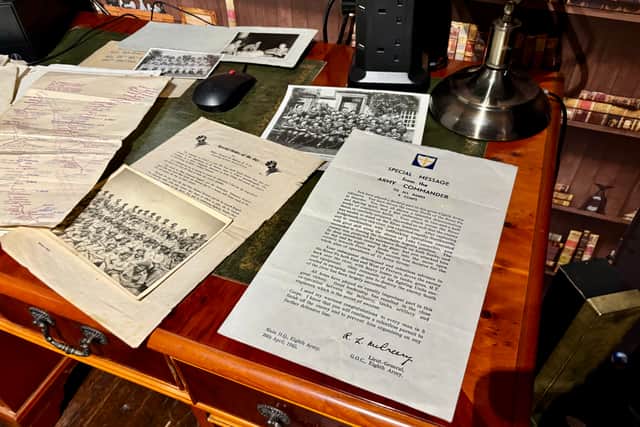 It is now hoped Mr Rodger’s son can be traced so the documents can be passed on to him.