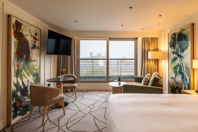 The design and feel of the new suites is rooted in Kilkenny’s rich heritage in Design and Craft. Each suite features a unique collection of bespoke pieces created by locally based craft maker including Nicholas Mosse and Jerpoint Glass. All suites feature art curated by Anna O’Sullivan, Director of Kilkenny’s Butler Gallery. In the public areas, walls are adorned with a rich collection of paintings of Kilkenny landmarks, many by local artist Roger O’Reilly.