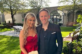 Former Limerick TD Tom Neville with his wife, the actress and businesswoman Jenny Dixon