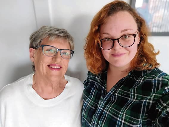 Actor Mona Gardiner with her grand-daughter Stacy O’Connell, writer of A Little Bit Of Magic