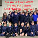 Students from Scoil Naomh Pádraig, Ballyhale