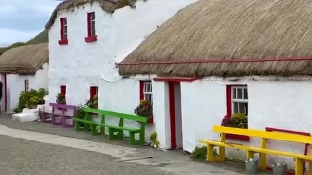 Pat Doherty has been working at Doagh Famine Village since 1997