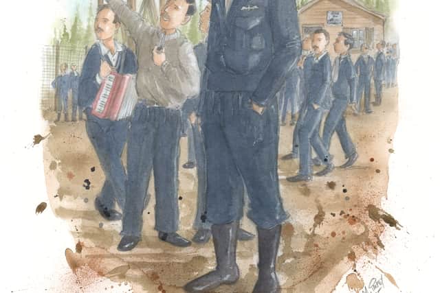 “When she opened the door, she shouted, ‘He’s here! He’s here!’. There was a big ‘Welcome Home Derrick’ sign over the front door.”