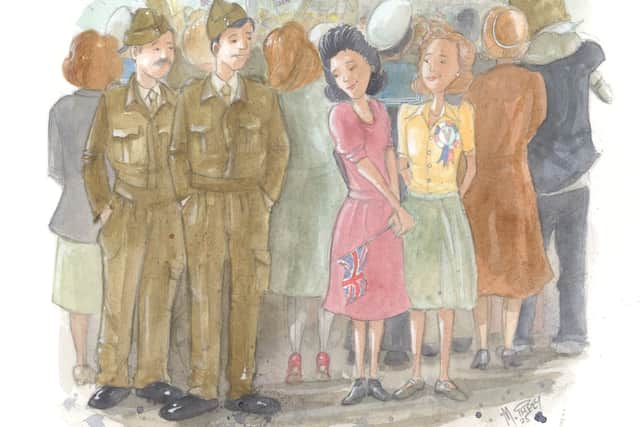 He added: “I’ll be thinking about her this VE Day.”