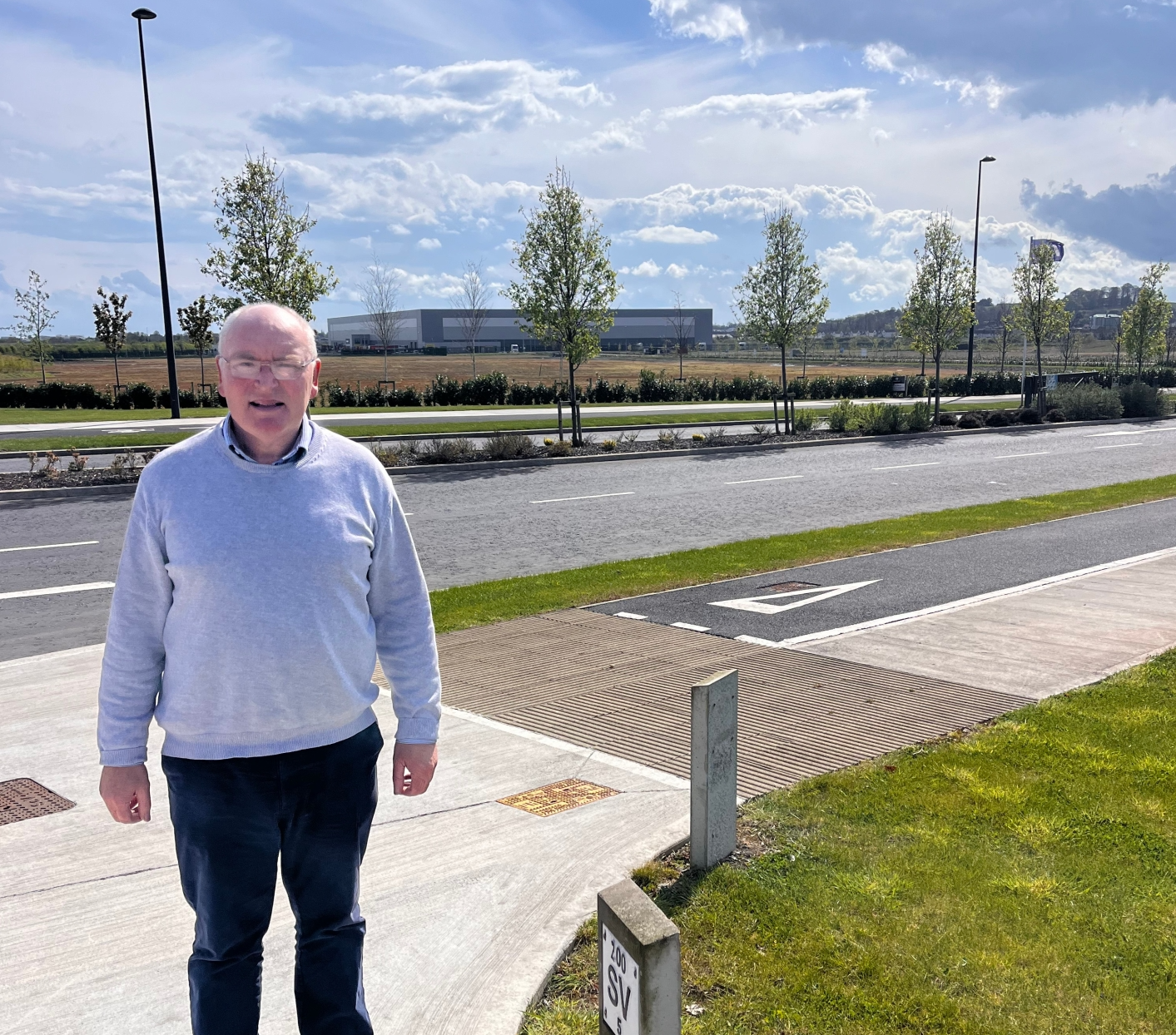 Cllr John Reilly says it is the "first step in delivering a long-overdue piece of infrastructure"