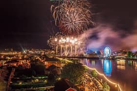 The Riverfest fireworks are one of the highlights of the annual four-day event
