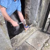 Work on the Bryan Vault