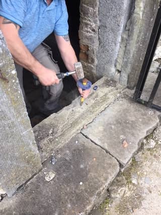 Work on the Bryan Vault