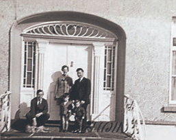 Clino Cottage (1970): Frank, Kathleen, Gerard, Derek and Joseph Mulcahy Photo credit: Dr Derek Mulcahy
