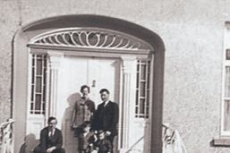 Clino Cottage (1970): Frank, Kathleen, Gerard, Derek and Joseph Mulcahy Photo credit: Dr Derek Mulcahy