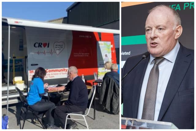 IFA President Francie Gorman urges farmers to get checked up and hopes the IFA can run health checks again in 2025.