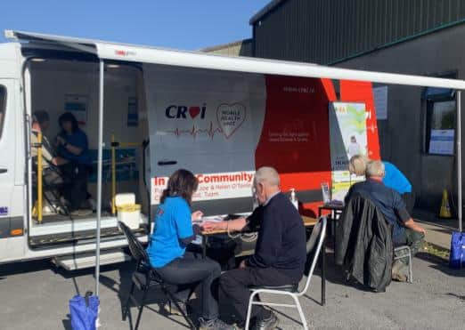 Blood glucose levels were also checked. A quarter of participants measured over 7mmol. Such a reading or higher on two separate tests is diagnosed as diabetes. MORE BELOW PICTURE.