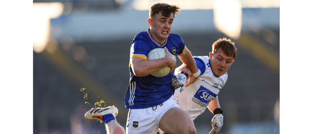 Darragh Brennan shows great determination in the Munster Championship quarter-final defeat of Waterford. Picture: Sportsfile