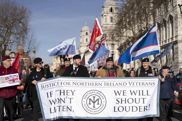 Mr Young served in the Blues and Royals regiment between 1968-1975 and did “many” tours of Northern Ireland.