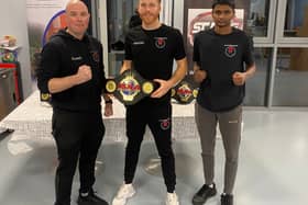 Raphael Creamer, Conor Hynes and Alan Ginson.
