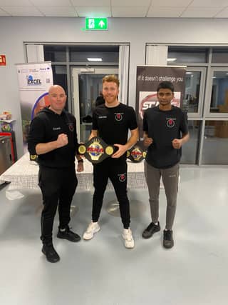 Raphael Creamer, Conor Hynes and Alan Ginson.