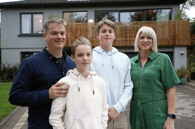 Amy and Eoin Martin who live in Limerick with their two sons