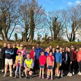 Participants of last year's Spraoi agus Spórt Couch to 5K, which kicks off in Carndonagh this week