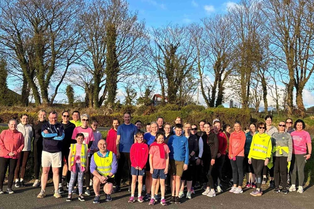 Participants of last year's Spraoi agus Spórt Couch to 5K, which kicks off in Carndonagh this week