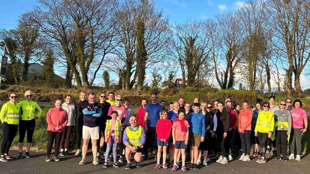 Participants of last year's Spraoi agus Spórt Couch to 5K, which kicks off in Carndonagh this week