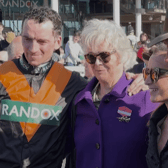 Mullins family following the race, Photo: ITV Sport Facebook