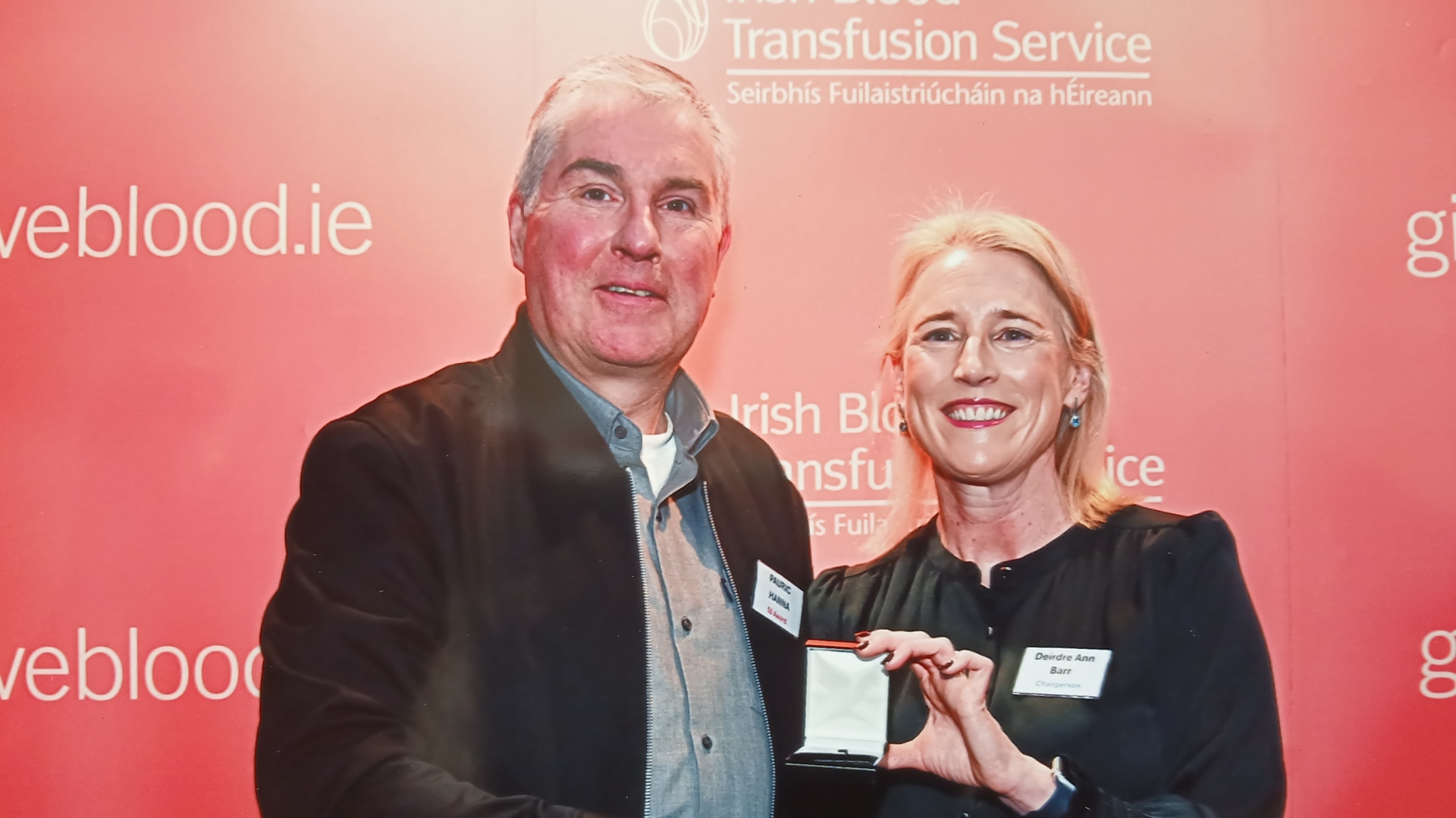 Irish Blood Transfusion Service celebrate awards night in Letterkenny