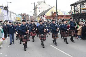 Image from this year's St Patrick's Day parade in Dundalk (Photo: Arthur Kinahan)