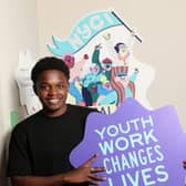 Frank Rukundo at a special event in Dublin to launch the National Youth Council of Ireland’s Local Champions 2025. Pic: Marc O’Sullivan