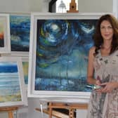 Artist Olive Cuskelly from Daingean