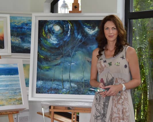 Artist Olive Cuskelly from Daingean