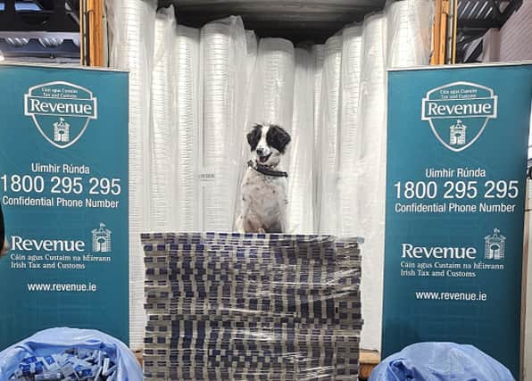 The 7.6 million illicit cigarettes, branded ‘Omega’, have an estimated value of over €6,900,000 and an estimated loss to the exchequer of almost €5,459,500.