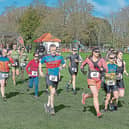 Runners dash from the start line of the Kilkenny Duathlon. This year’s event will be held on Sunday, April 6, with Kilkenny Castle Park the central location.  Picture: Mark Desmond