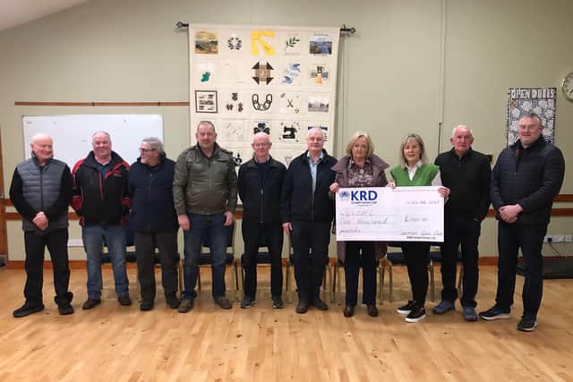 The organisations chosen to benefit are Granaghan and District Women’s Group (£1,000) and Open Doors Club (£1,000), both in Swatragh.