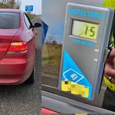 Gardai say the windows of the BMW car were so dark, they could not see the driver