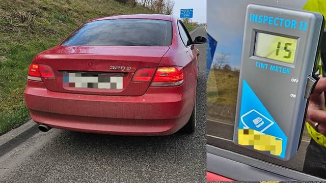 Gardai say the windows of the BMW car were so dark, they could not see the driver