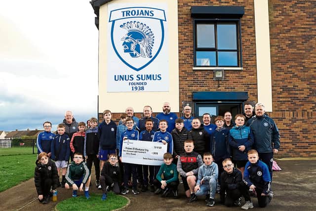 Terrific twins! - It has been a week o celebration at Oakland Park as 2013 players Eoin and Fionn were lauded for their amazing fundraising efforts in February. The duo decided they wanted to help raise funds for the 2013 teams upcoming Blackpool Cup trip, so they agreed they would complete a 5k everyday for a month starting on February 13th. In all, they raised an incredible £1,850.