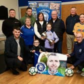 Launch of the "Thomas Burke Cup". (Photo: Tom Heaney, nwpresspics)