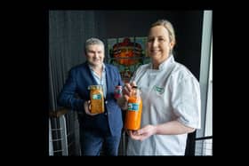 IFWG Food Awards 2025 winners; Master Chefs Ellan Farm CEO Pat O'Sullivan and Michelle O'Donnell  | PICTURE: Paul Sherwood