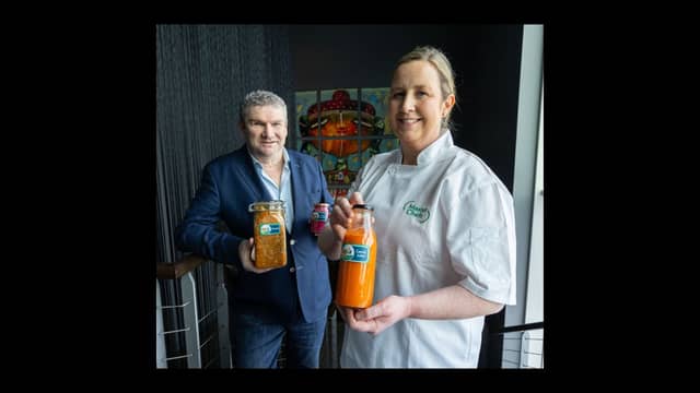 IFWG Food Awards 2025 winners; Master Chefs Ellan Farm CEO Pat O'Sullivan and Michelle O'Donnell | PICTURE: Paul Sherwood