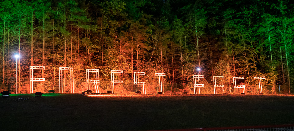 Forest Fest takes place on the edge of Emo Court in Laois.