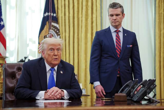 Earlier in the day, President Donald Trump rejected reports that adviser Elon Musk would be briefed on how the US would fight a hypothetical war with China.