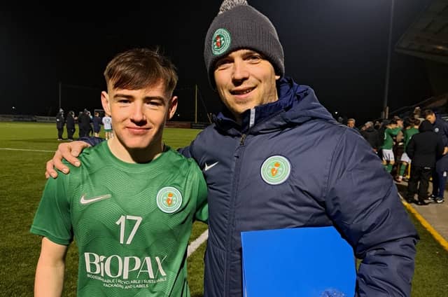 Mikey Harkin will represent Northern Ireland in the Centenary Shield.
