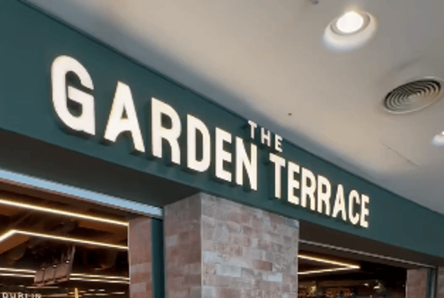 Garden Terrace Entrance, Photo: Dublin Airport Twitter