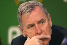 Packie Bonner during the Football Association of Ireland's annual general meeting last year