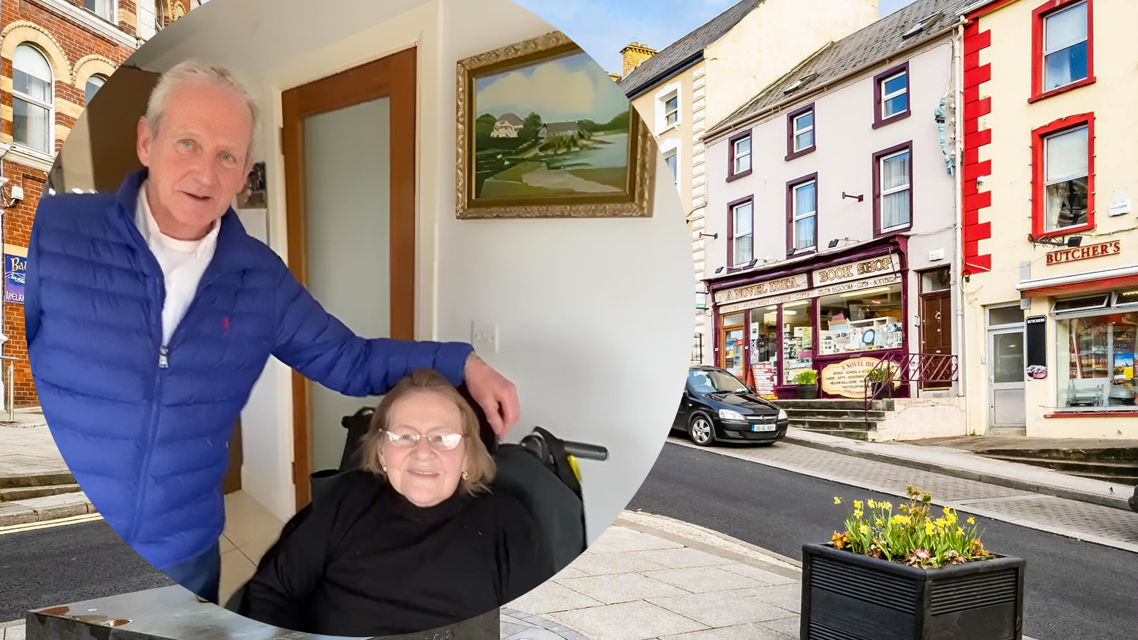Pauric McShea and Ardara native Mary McNelis, who was the proprietor of Ballyshannon’s Millstone Hotel